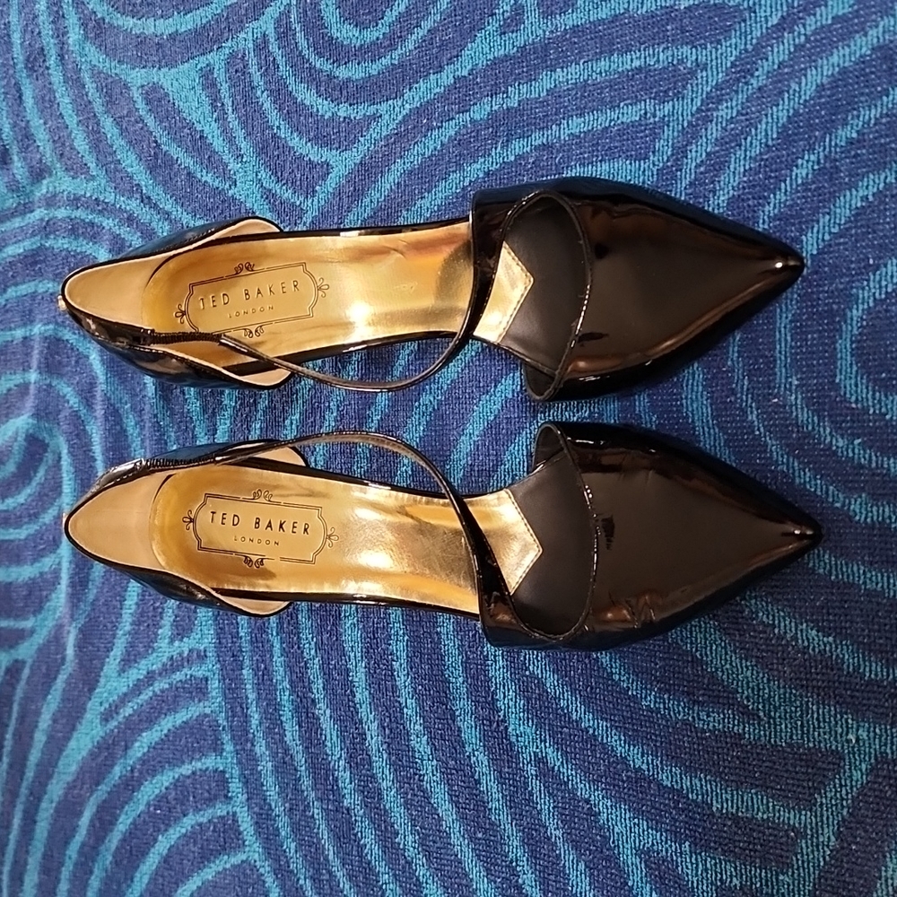 Ted Baker Black Stilettos